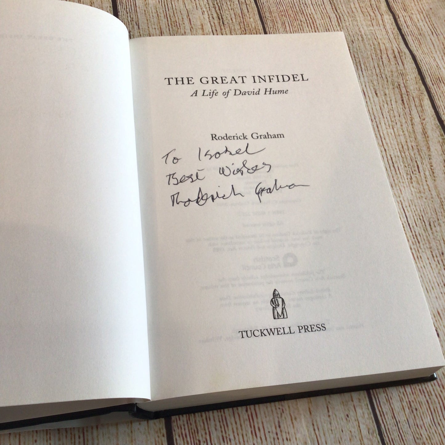 The Great Infidel: A Life of David Hume by Roderick Graham (2004)