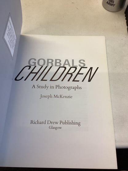 Gorbals Children Joseph McKenzie A Study In Photographs Contains Press Release