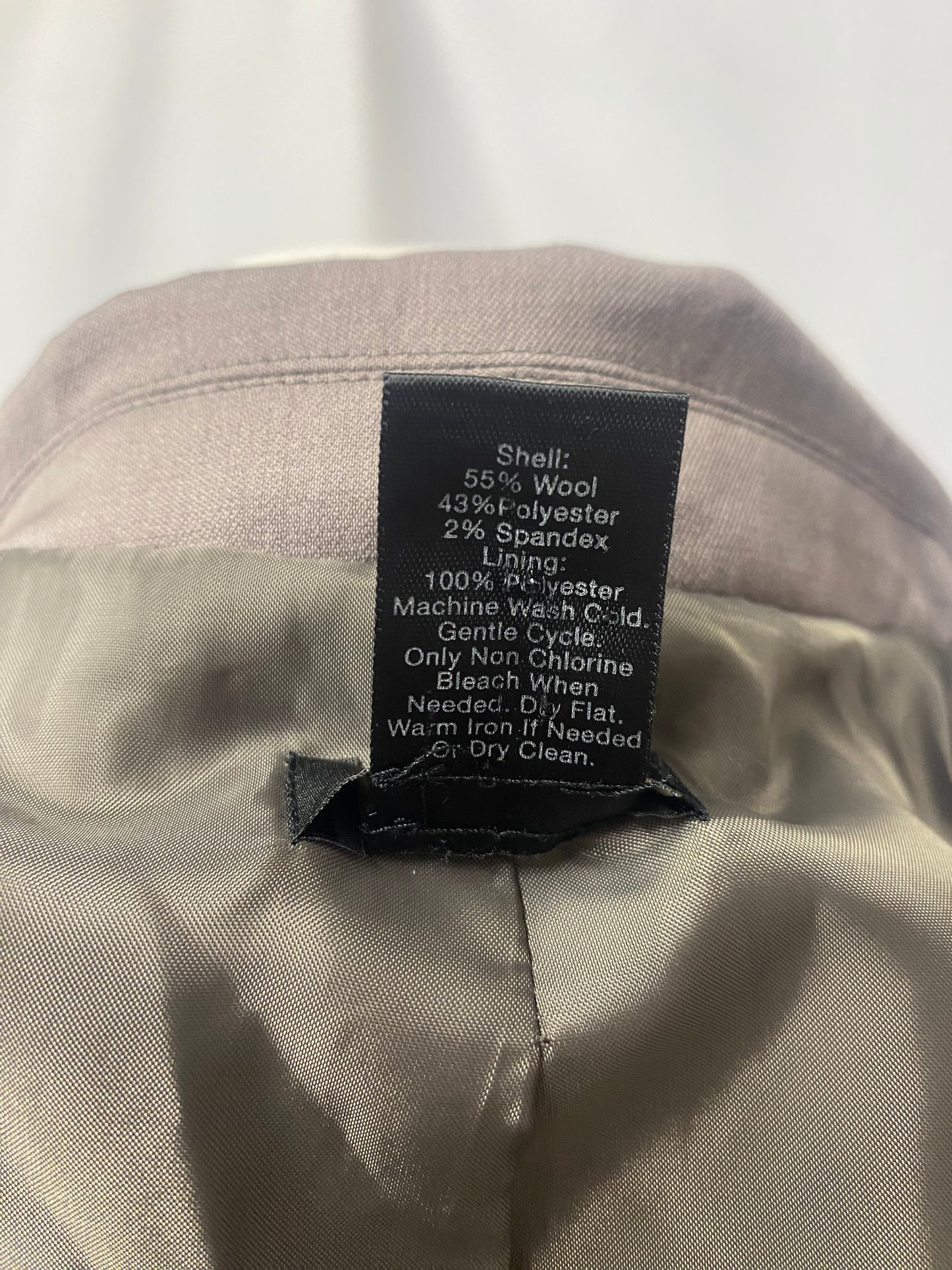 Ann Taylor Grey Fitted Blazer 8