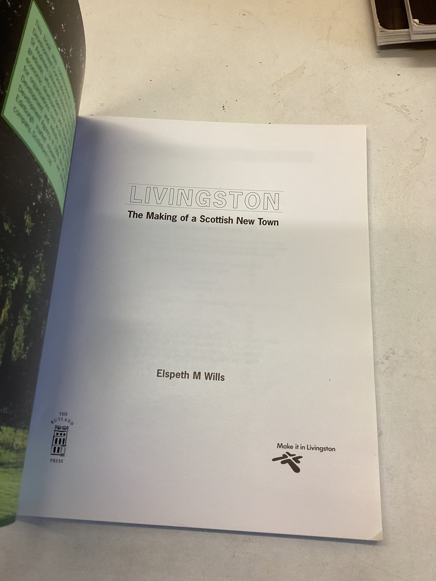 Livingston The making of A Scottish New Town