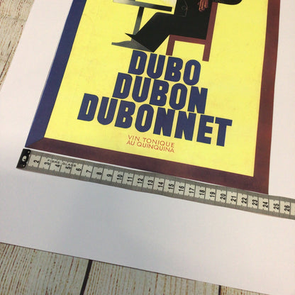 Dubo Dubon Dubonnet, L’Illustration 1937 by A.M. Cassandre