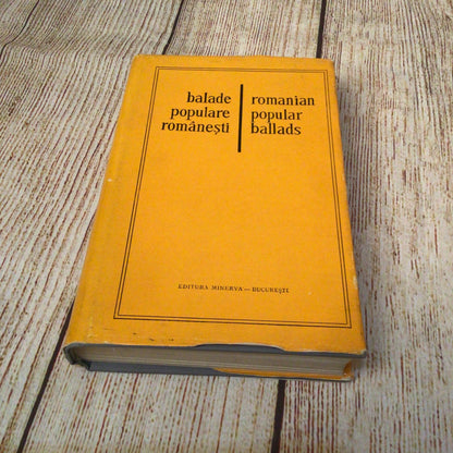 Romanian Popular Ballads, Romanian-English Bilingual Edition (Minerva Publishing)