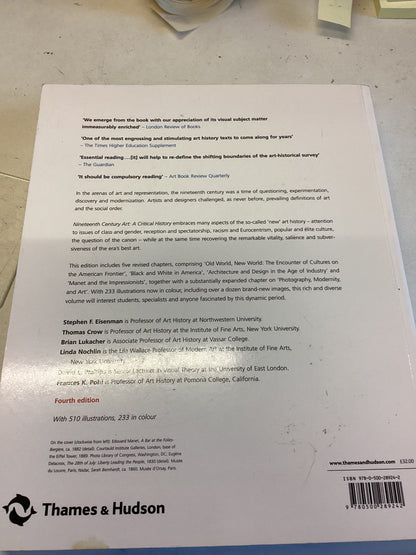 Nineteenth Century Art A Critical History Fourth Edition Stephen F Eisenman