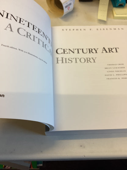 Nineteenth Century Art A Critical History Fourth Edition Stephen F Eisenman