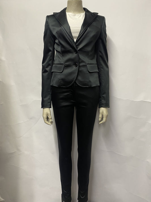 Dolce & Gabbana Black Blazer and Trouser Suit 8