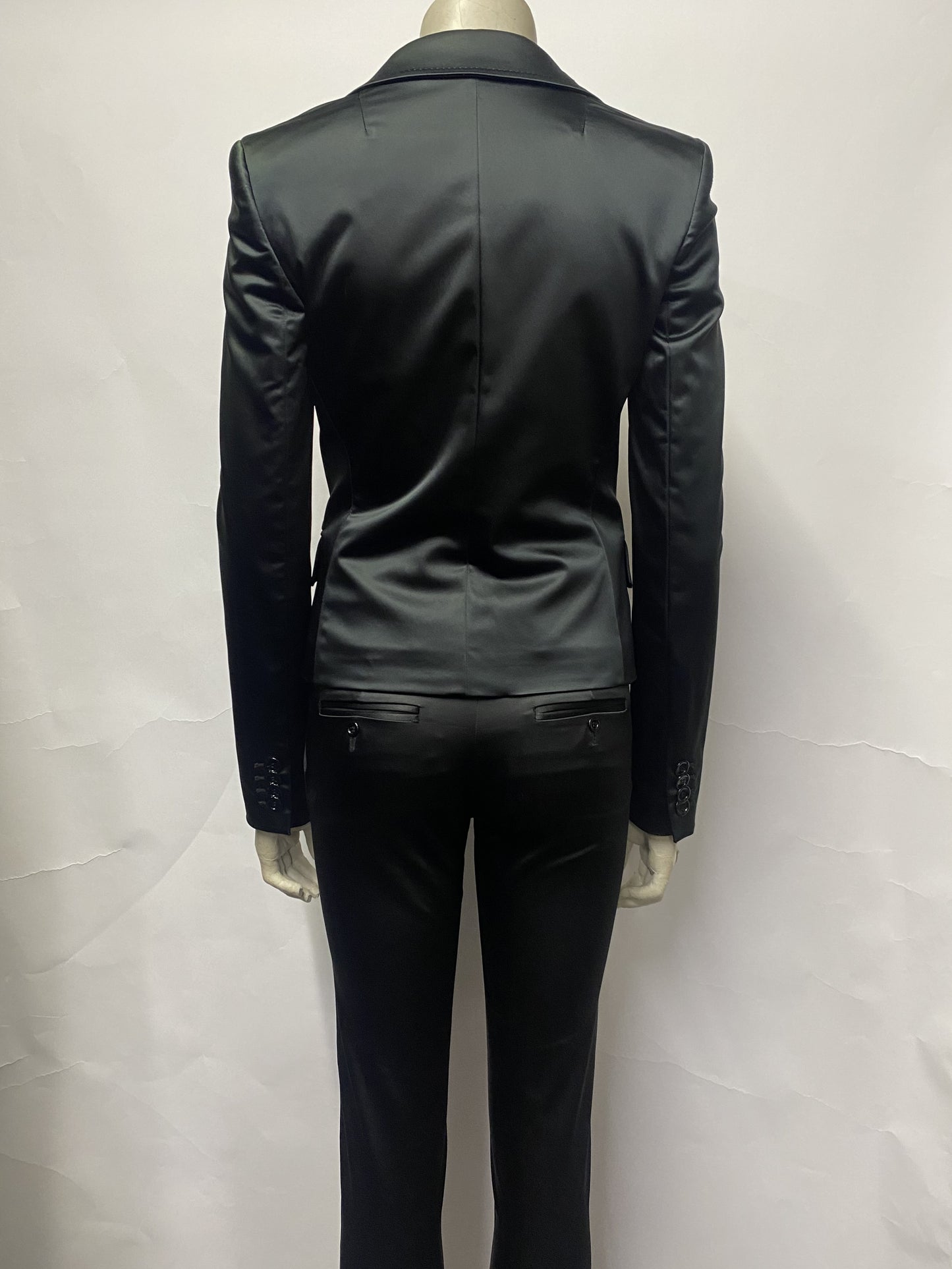 Dolce & Gabbana Black Blazer and Trouser Suit 8