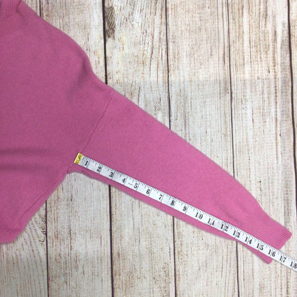 United Colors of Benetton Pink Wool & Cashmere Blend Jumper Size XS