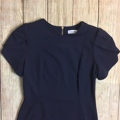 Calvin Klein Navy Blue Mini Dress Size 8 UK (4 on label)