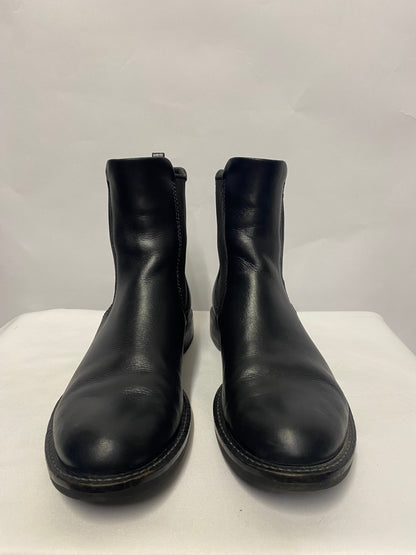 Ecco Black Leather Chelsea Boots Sartorelle 3 In Box