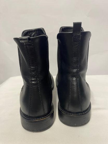 Ecco Black Leather Chelsea Boots Sartorelle 3 In Box