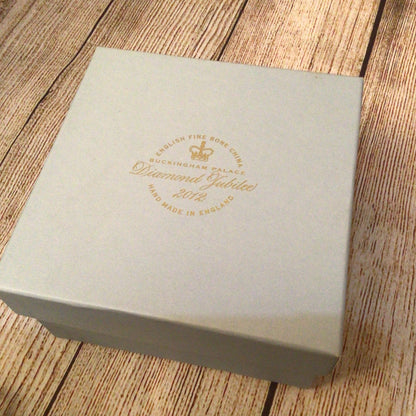 Buckingham Palace - Diamond Jubilee 2012 Teacup & Saucer (in box)