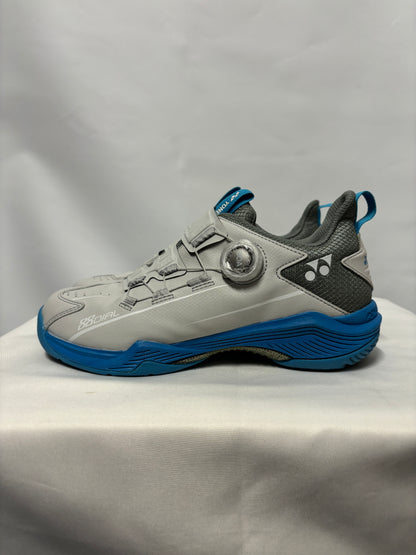 Yonex Grey and Blue 88 Dial BOA Lace System Trainers 5.5