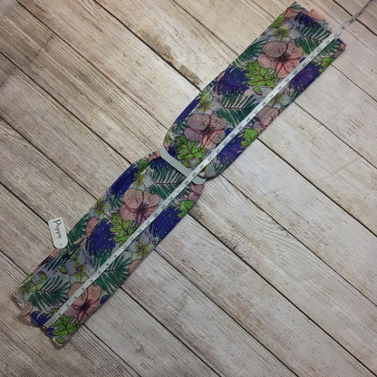 BNWT Poppy Accessories Blue, Green, Pink Multi Floral Scarf