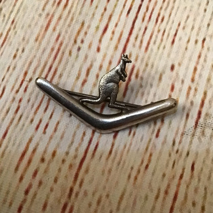 Vintage Australian Kangaroo Boomerang Pin Brooch