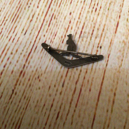 Vintage Australian Kangaroo Boomerang Pin Brooch