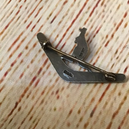 Vintage Australian Kangaroo Boomerang Pin Brooch