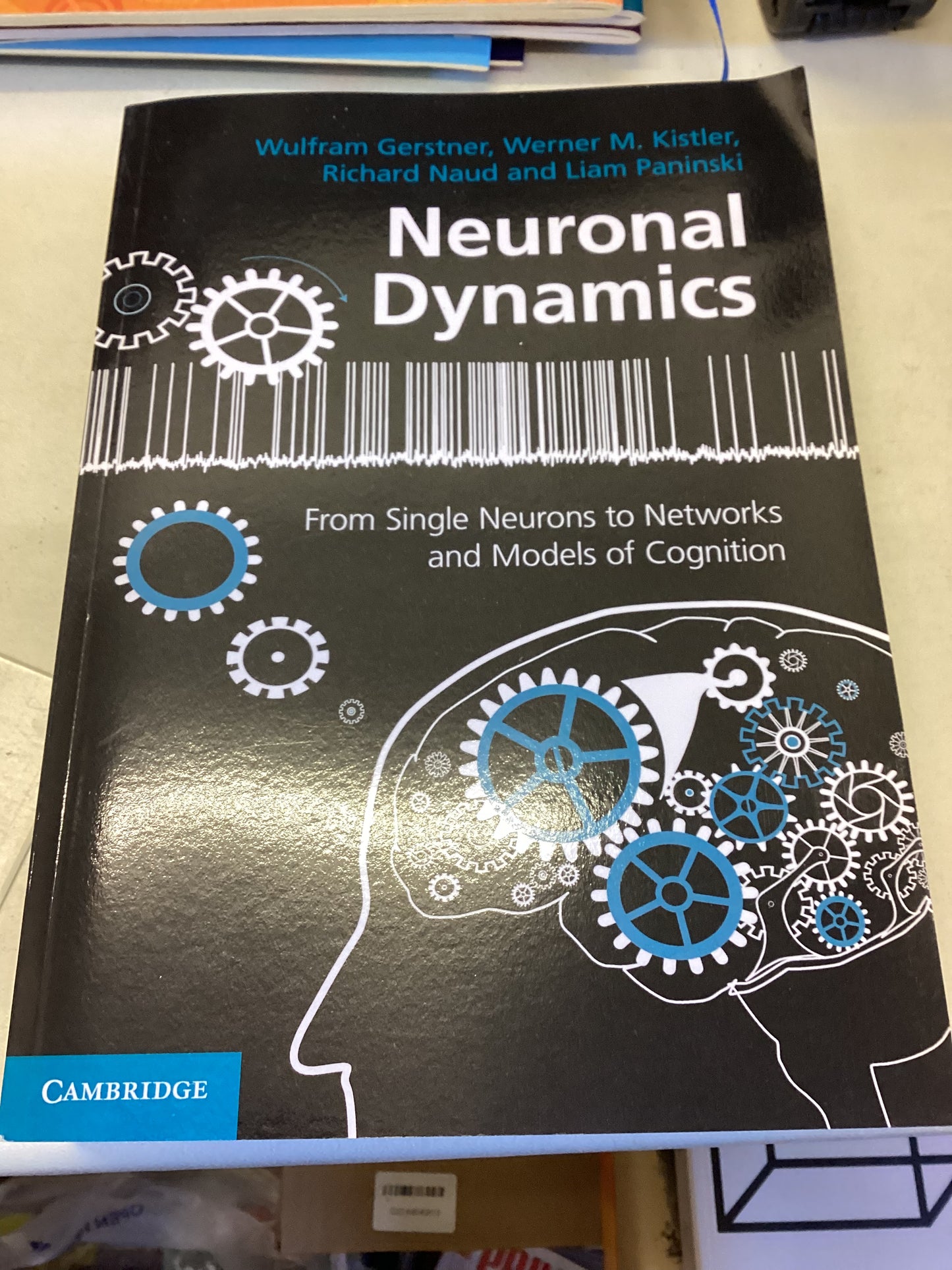 Neuronal Dynamics From Single Neurons to Networks and Models of Cognition