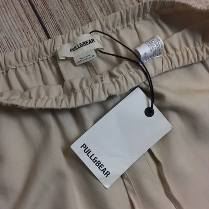 BNWT Pull & Bear Beige/Cream Trousers Size S