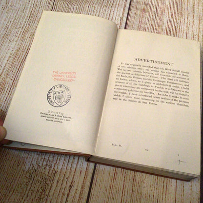 The Stones of Venice Vol. 1-3 The Foundations, Sea Stories, The Fall (Everyman's Library)