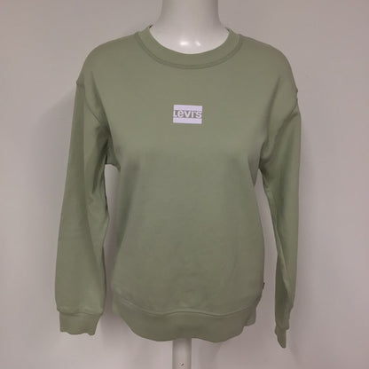 Levi's Mint Green 100% Cotton Sweatshirt Size XS