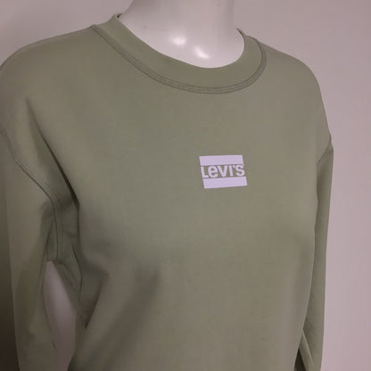 Levi's Mint Green 100% Cotton Sweatshirt Size XS