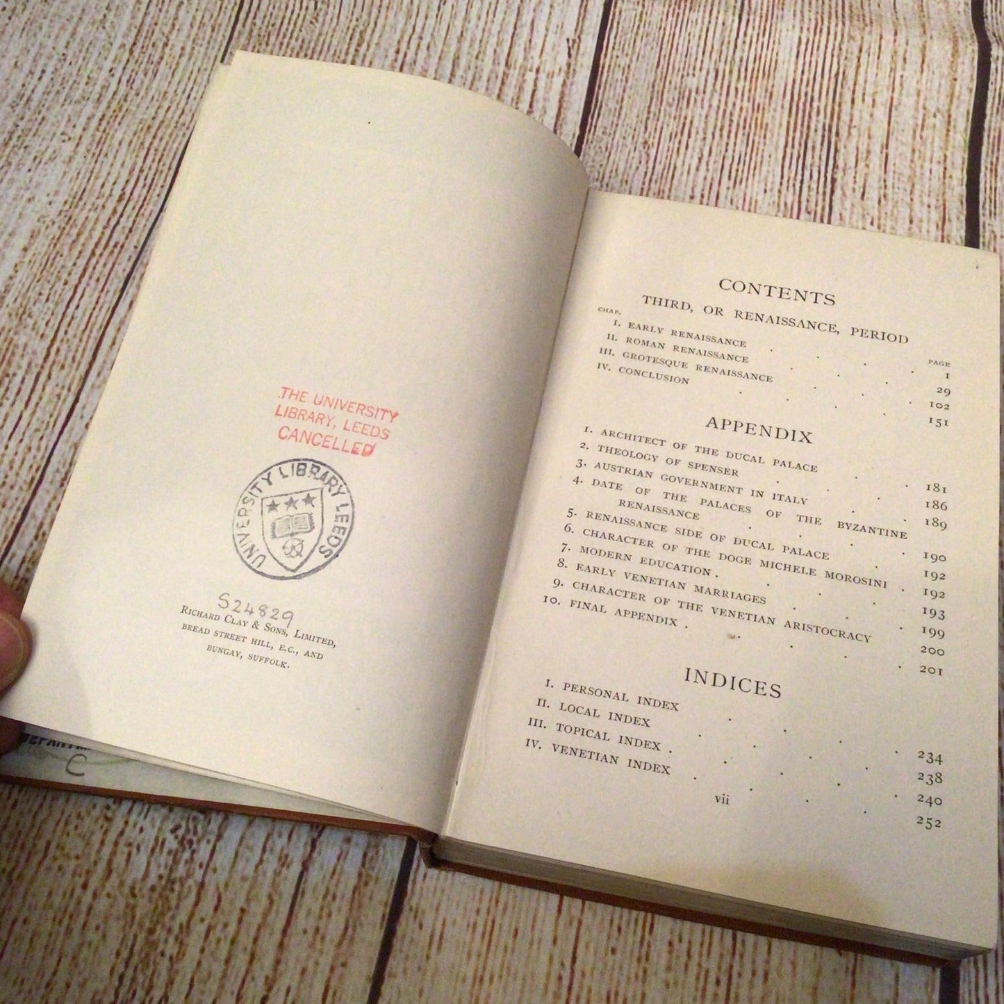 The Stones of Venice Vol. 1-3 The Foundations, Sea Stories, The Fall (Everyman's Library)