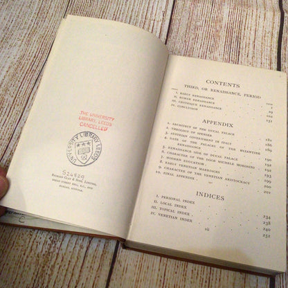 The Stones of Venice Vol. 1-3 The Foundations, Sea Stories, The Fall (Everyman's Library)