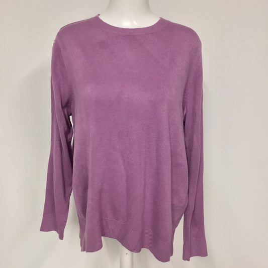 M&S Collection Violet Acrylic Jumper Size 20