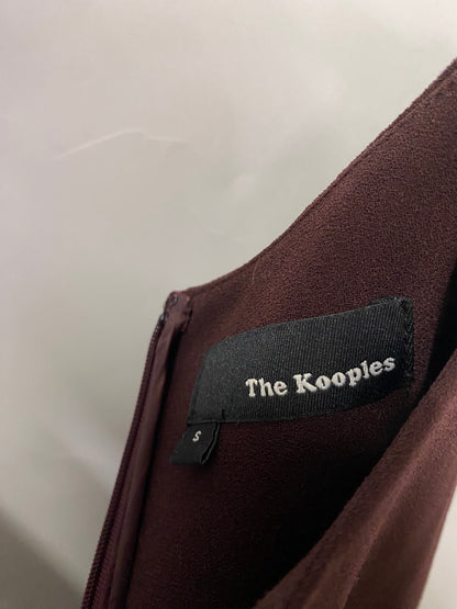 The Kooples Purple Mid Sleeve Work Dress Small