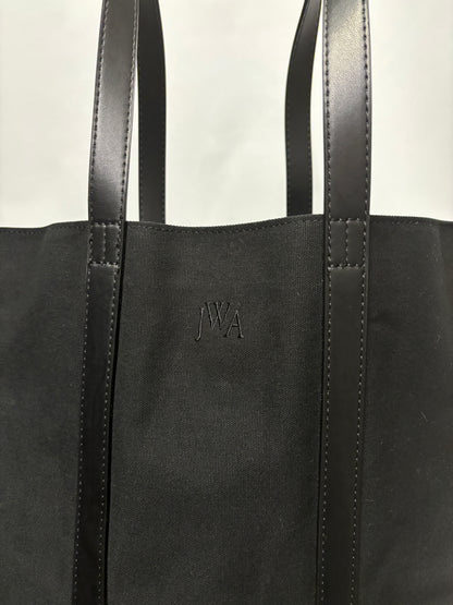 J W Anderson x Uniqlo Black Canvas Tote Bag