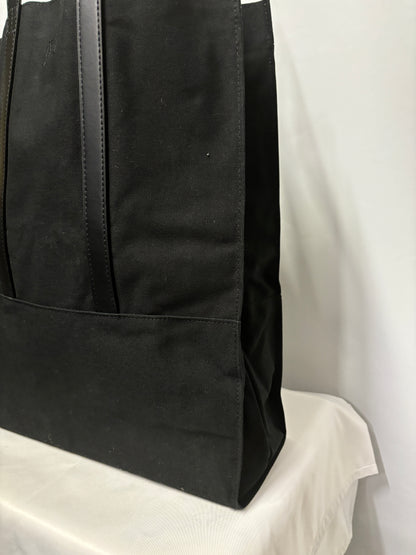 J W Anderson x Uniqlo Black Canvas Tote Bag