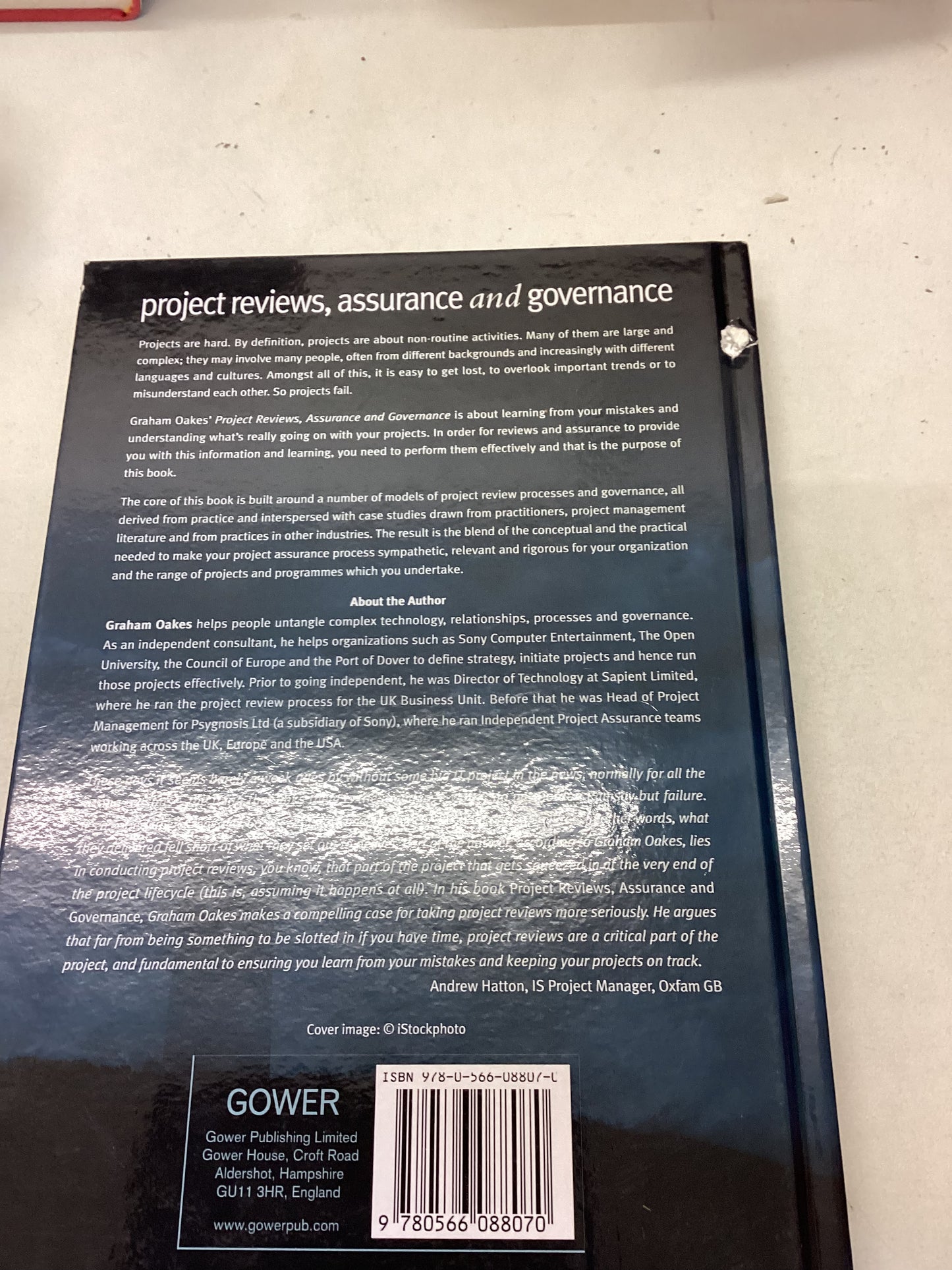 Project Reviews, Assurance and Governance Graham Oakes