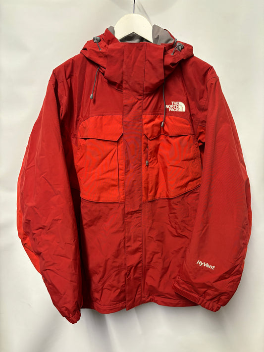 The North Face Red HyVent Waterproof Ski Jacket Medium