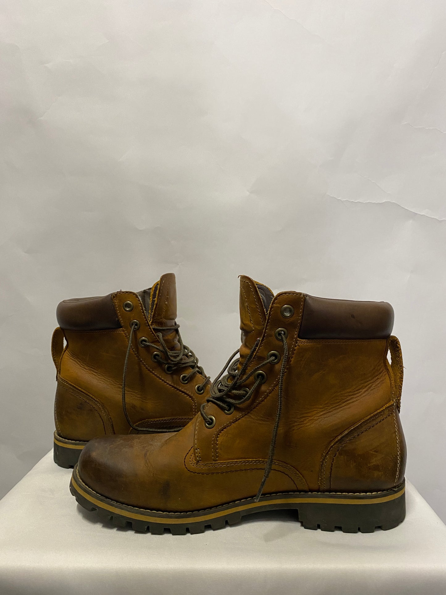 Timberland Brown Leather Waterproof Boots 9