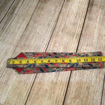 Liberty of London Tana Lawn Cotton Red Blue Multi Tie