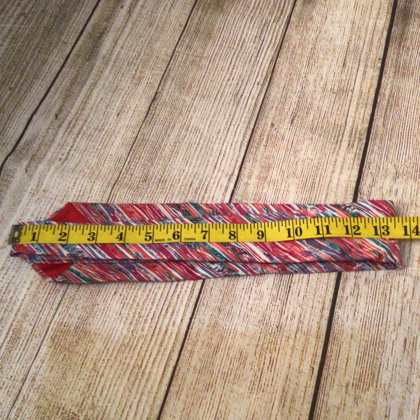Liberty of London Tana Lawn Cotton Red Pink Multi Tie