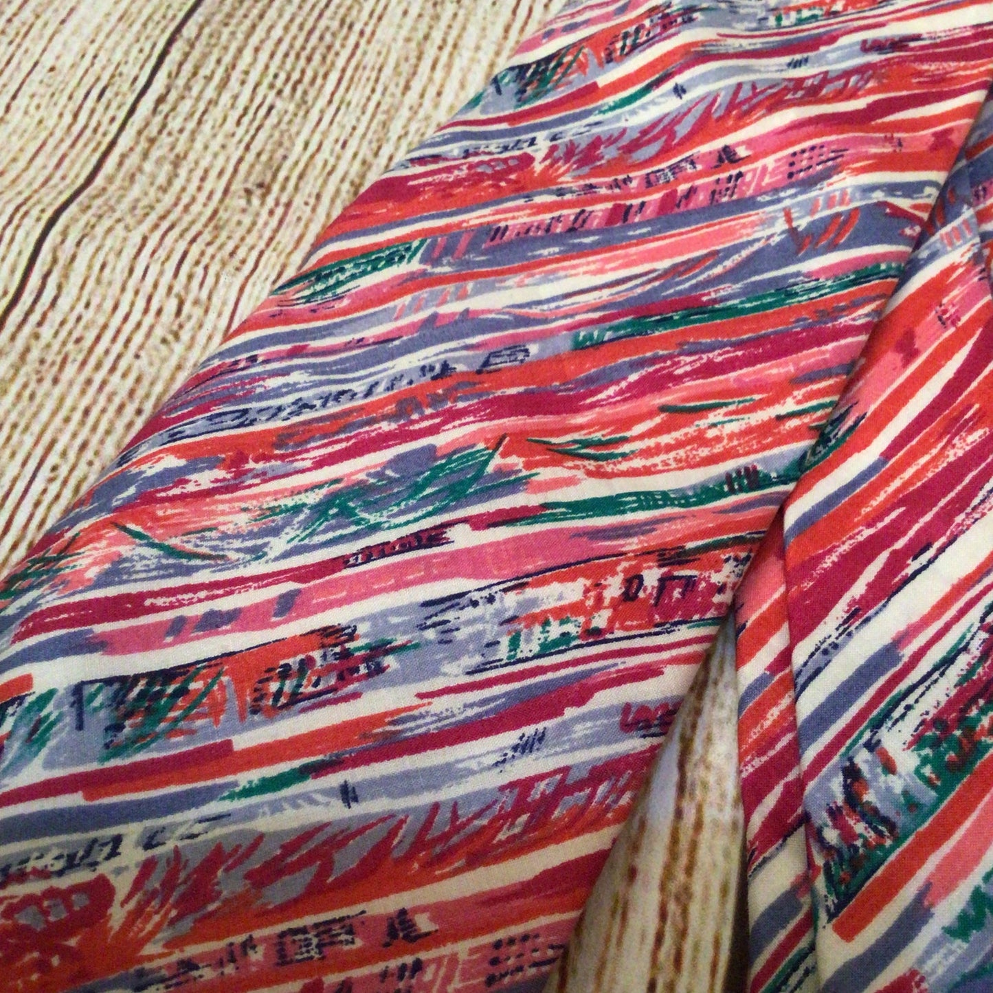 Liberty of London Tana Lawn Cotton Red Pink Multi Tie