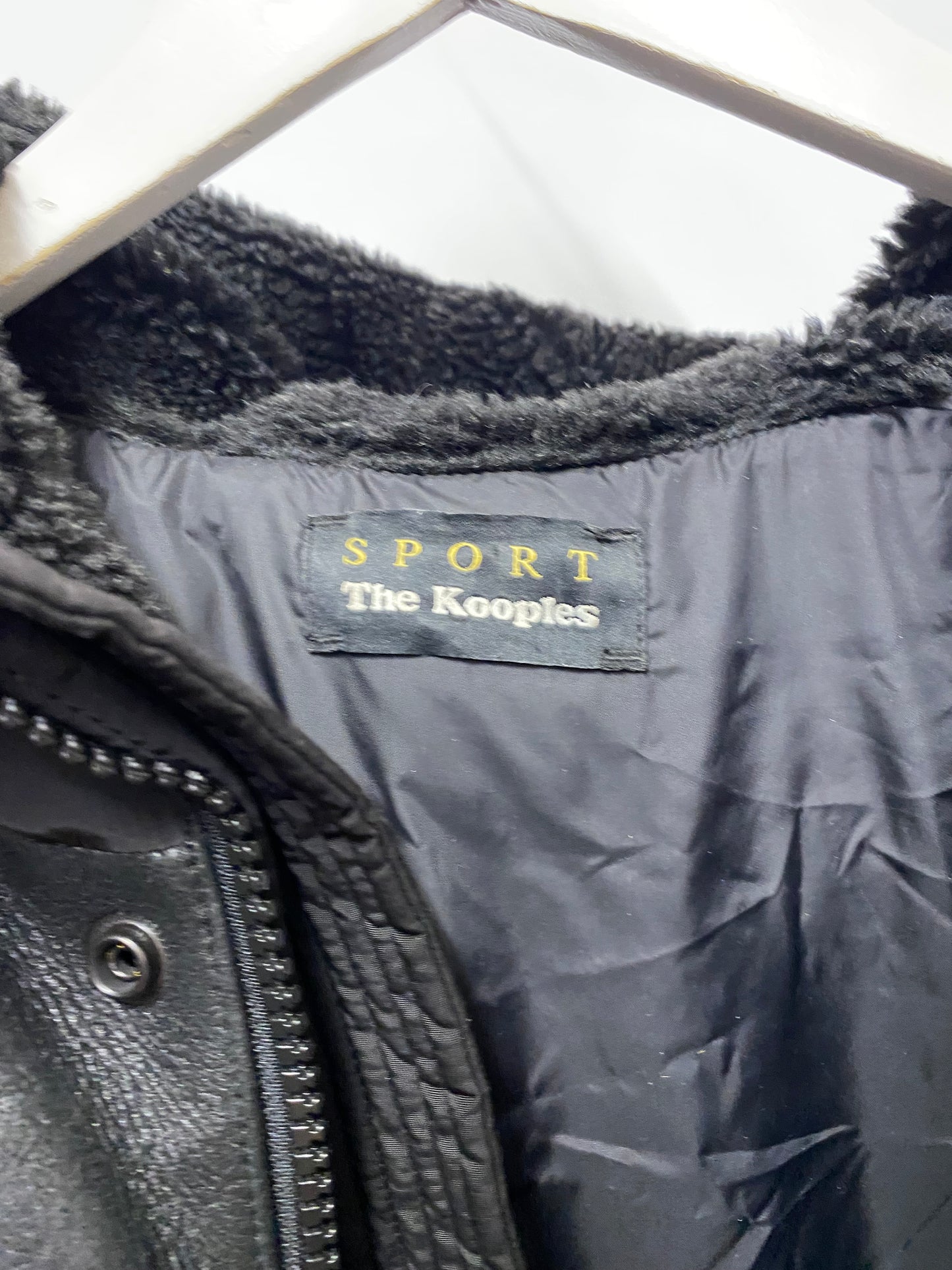 The Kooples Sport Black Puffer Jacket