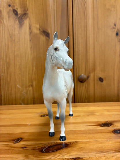 Beswick Horse The Arab Bahram Dapple Grey Gloss Model No.1771