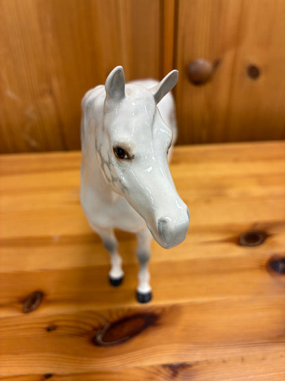 Beswick Horse The Arab Bahram Dapple Grey Gloss Model No.1771