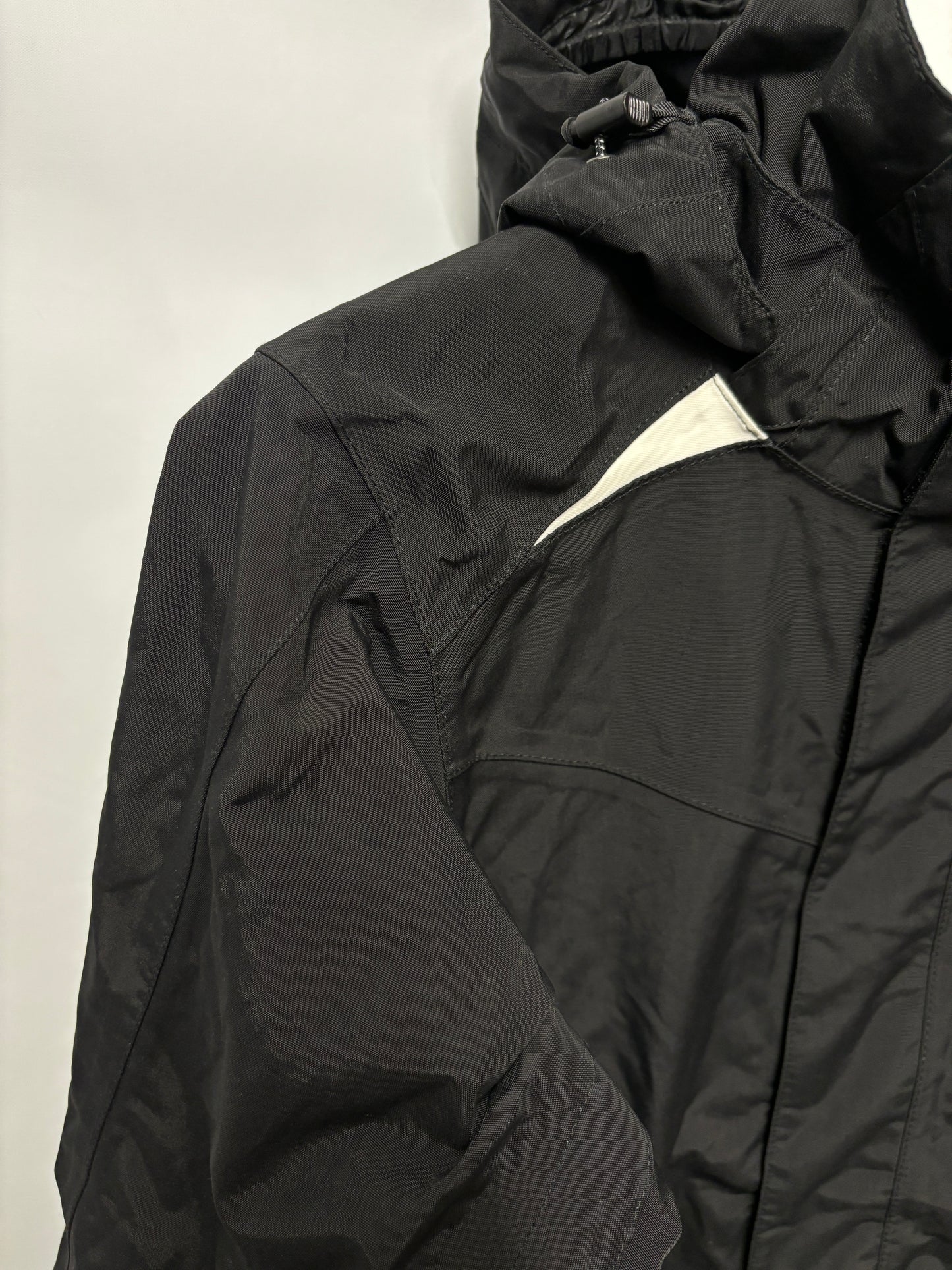 The North Face Black and White HyVent Ski Jacket XS