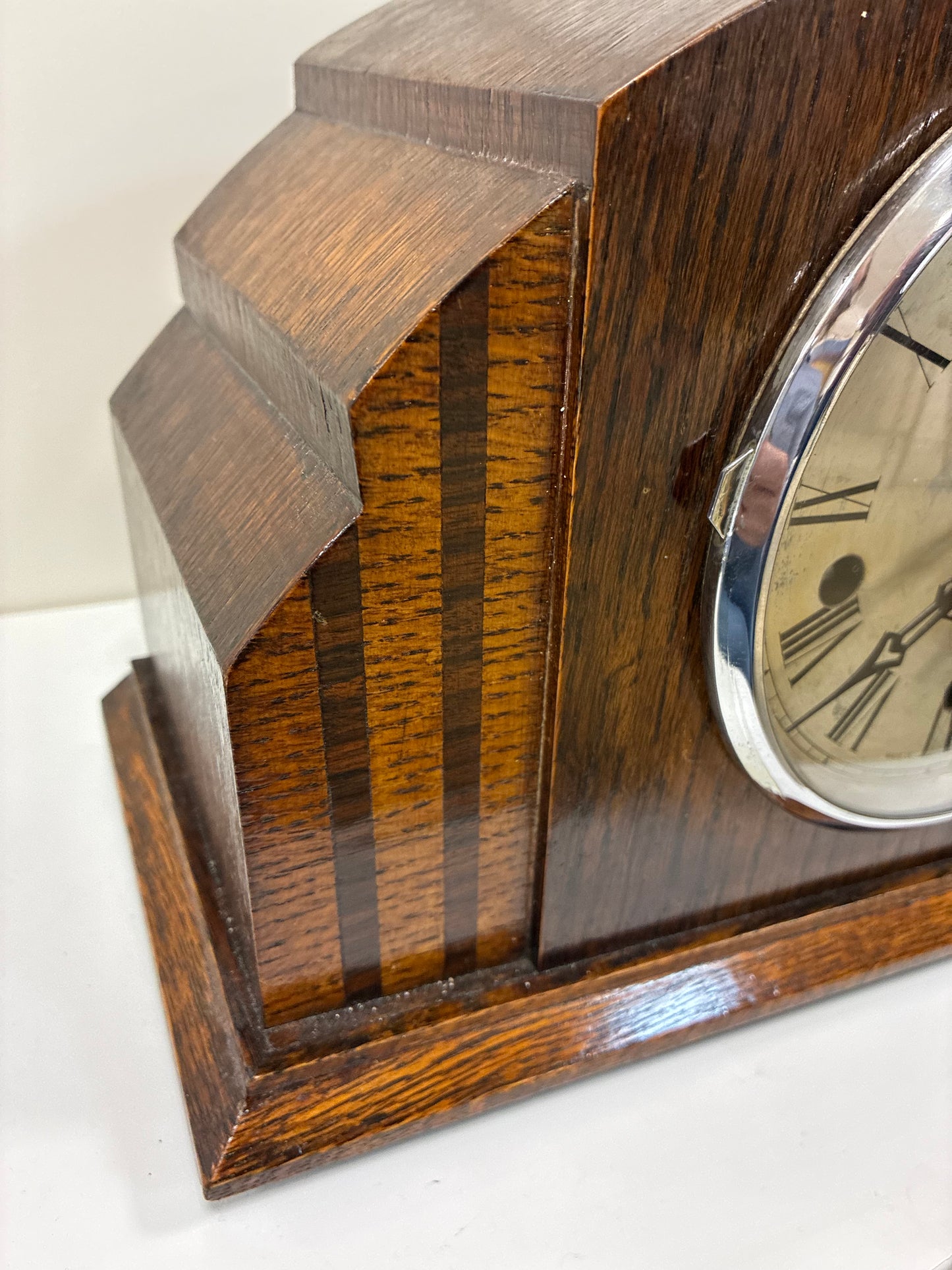 Early 20th Century Vintage Royal Enfield Mantle Clock(No key)