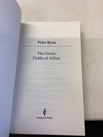 The Green Fields Of Africa Peter Ryan Signed