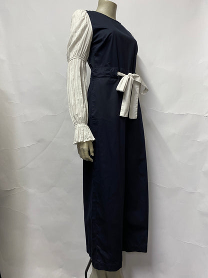 English Factory Navy and White Jumpsuit Small