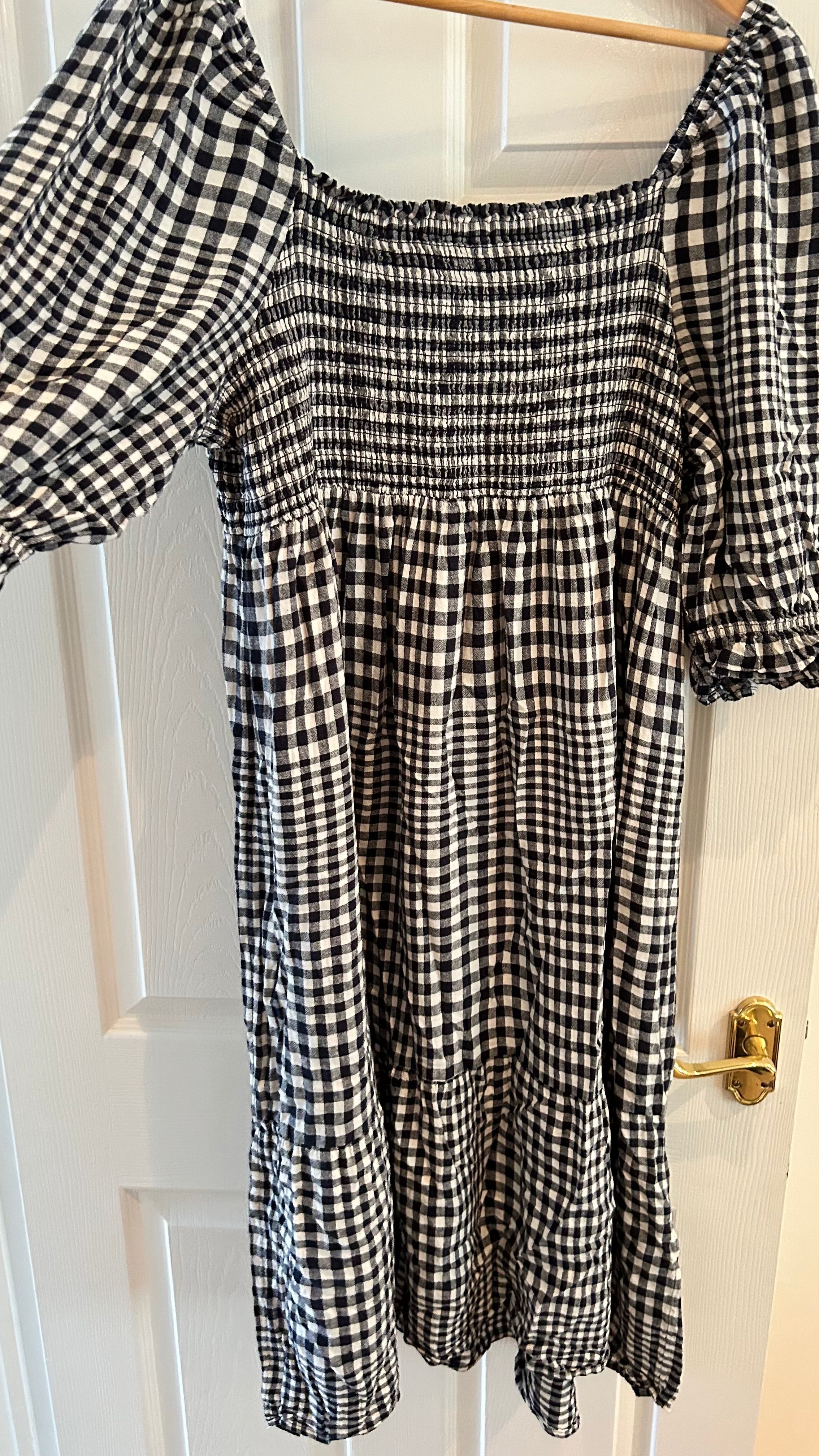 Marks and spencer deals gingham dress