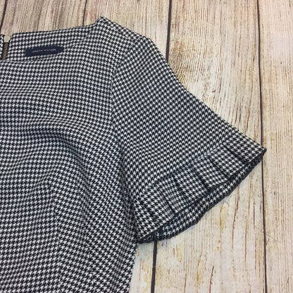 Tommy Hilfiger Black & White Dogtooth Dress Size S/M (approx.)