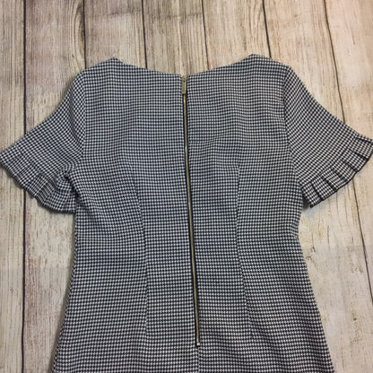 Tommy Hilfiger Black & White Dogtooth Dress Size S/M (approx.)