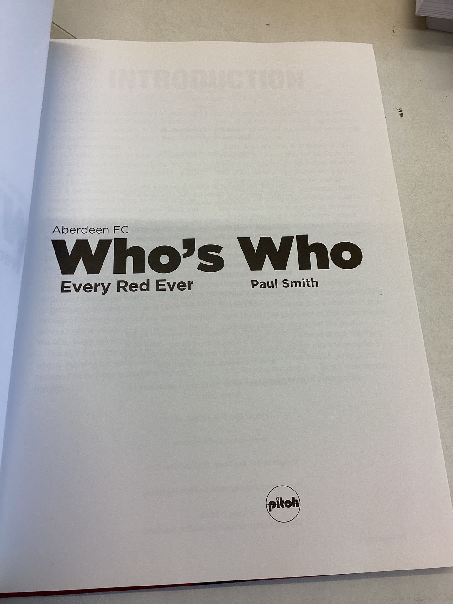 Aberdeen FC Who's Who Every Red Ever Paul Smith