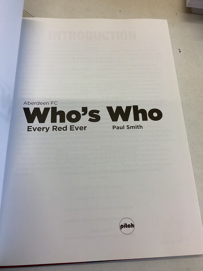 Aberdeen FC Who's Who Every Red Ever Paul Smith