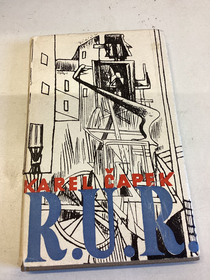 R.U.R. Rossum's Universal Robots Karl Capek In Original Czech Has Original Dust Jacket